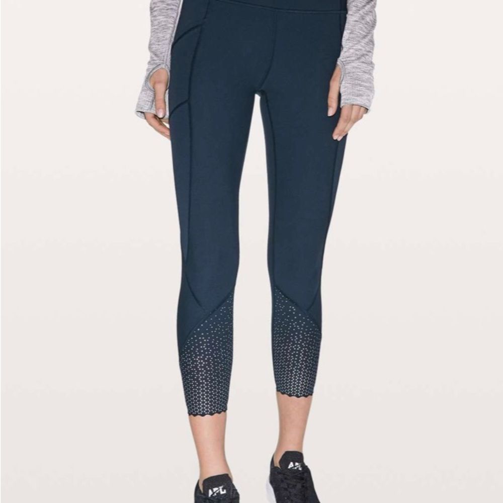 lululemon athletica Navy Blue Leggings